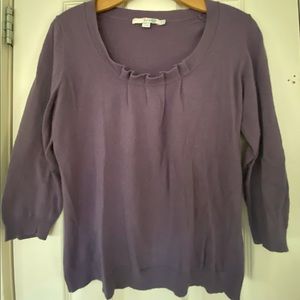 Boden cashmere blend 3/4 sleeve sweater